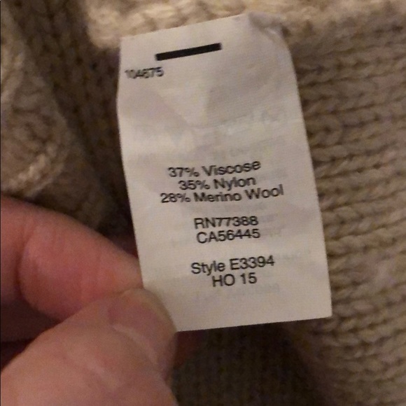 J. Crew Fisherman Sweater - Picture 4 of 5